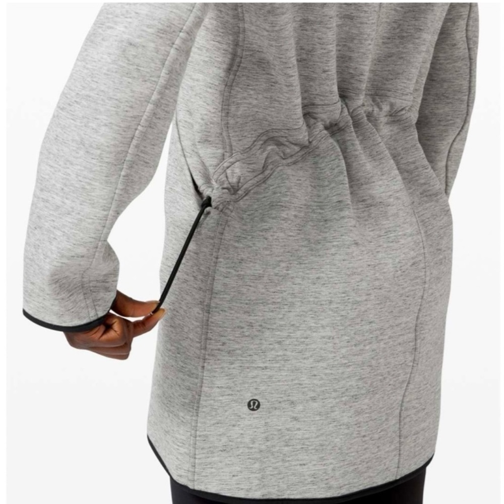 Lululemon Urban Horizons Heathered Space Dyed Grey/Black Jacket Size XS - Picture 5 of 17